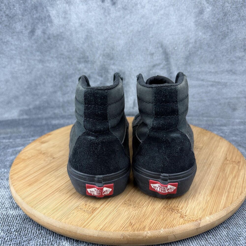 Vans Sk8-Hi Vansguard Shoes Womens Size 7.5 Black High Top Skate Sneakers - Picture 4 of 11